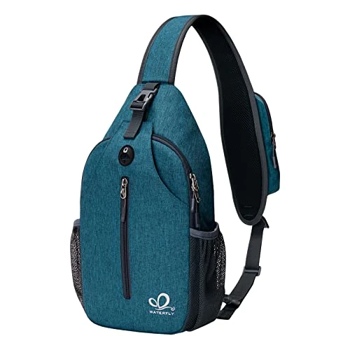 Oferta limitowana: Waterfly Sling plecak naramienny z regulowanym pasem naramiennym, torba do zawieszenia na ramieniu, plecak na ramię, plecak na piersi dla mężczyzn i kobiet z 140.54 zł na 140.54 zł (oszczędź 0.00%)
