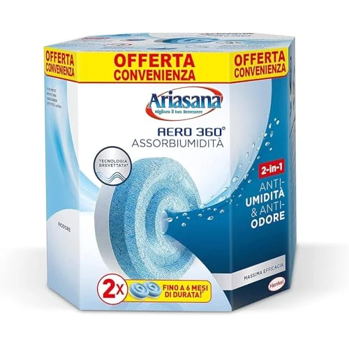 Offerta a tempo: Ariasana Aero 360° Ricarica TAB inodore per dispositivo Aero 360° kit — 33% da 9,99 € a 6,69 €