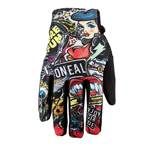O'NEAL | Guantes de Ciclismo y Motocross | Niños | MX MTB DH FR Downhill Freeride | Materiales duraderos y Flexibles, Parte Superior de la Mano ventilada | Guante Matrix Youth