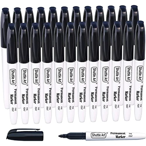 Oferta limitada: Shuttle Art 24 Rotuladores Permanentes Negro Punta Fina de 12.99 € a 12.99 € (ahorro 0.00%)