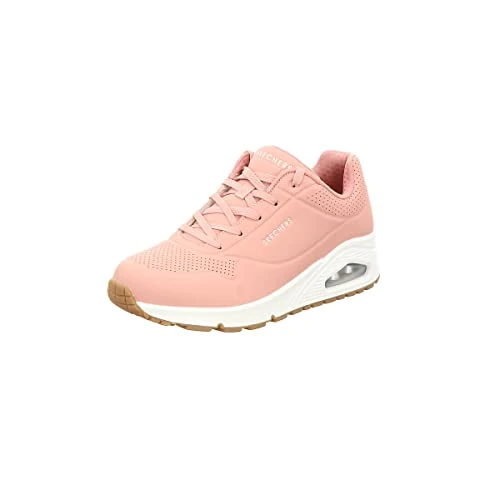 Oferta limitada: Skechers Uno Stand On Air, Zapatillas Mujer, Rosa Blush Durabuck, 35 EU de 50.80 € a 50.80 € (ahorro 0.00%)