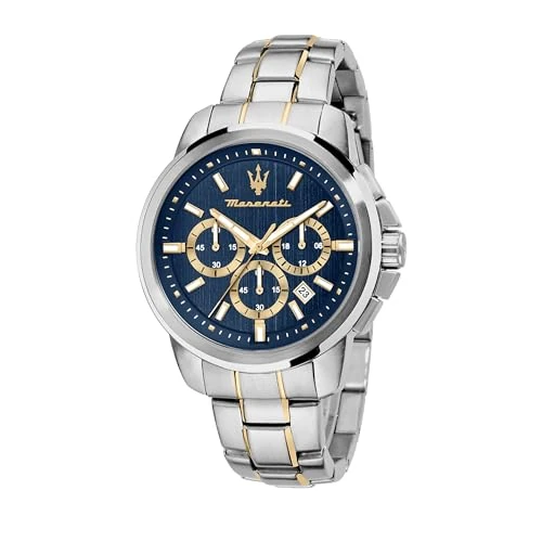 Oferta limitada: Maserati Reloj para Hombre, Colección SUCCESSO, en Acero, PVD Oro - R8873621016 de 219.00 EUR a 175.20 EUR (ahorro 20%)