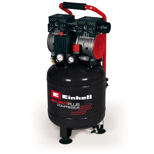 Limited offer: Einhell 4020610 Compressor TE-AC 24 Silent (Quiet Compressor with 750 W, max 8 bar, Oil-/Service-Free Motor, 24 L Tank, Pressure Gauge and Quick-Release Coupling, Safety Valve) from 229.95 EUR to 148.55 EUR (save 35%)