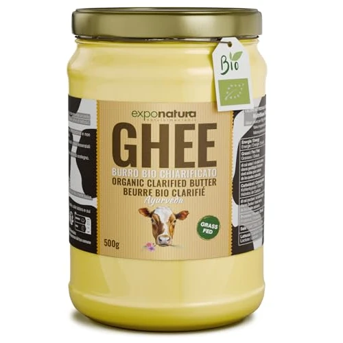 Zeitlich begrenztes Angebot: Exponatura Bio Ghee Butter - Von grasgefütterten Kühen - 500g von 24.40 € auf 24.40 € (0.00% Rabatt)
