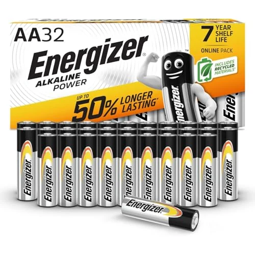 Oferta ograniczona: Energizer Baterie AA, 32 jednostki (Amazon Exclusive) z 86.97 EUR na 86.97 EUR (znizka 0%)
