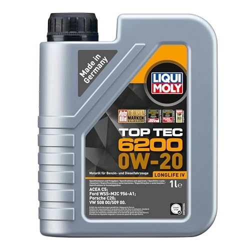 Limited-time offer: LIQUI MOLY Top Tec 6200 0W-20 from 18.13 GBP to 16.94 GBP (save 7%)