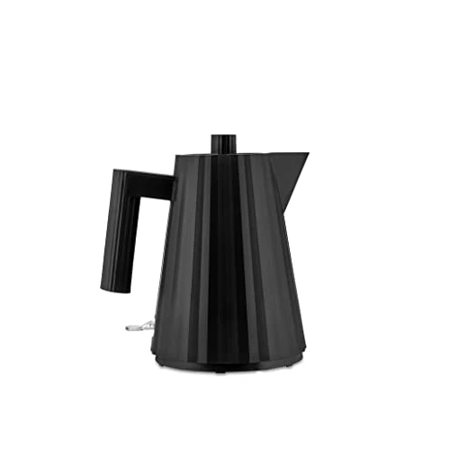 Offerta a tempo: Alessi Plissé MDL06/1 B - Bollitore Elettrico di Design, in Resina Termoplastica, Presa Europea 2400W, 100cl, Nero - 40% da 95.00 € a 57.00 €