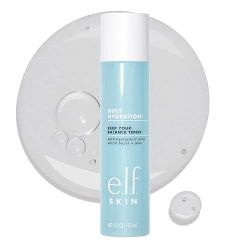 Limited-time offer: e.l.f. SKIN Keep Your Balance Toner, Gentle, Refreshing, Anti-Inflammatory, Removes Makeup & Impurities, Hydrates, Cleanses, Soothes, Infused with Hyaluronic Acid, Witch Hazel and Aloe from 9.00 £ to 9.00 £ (save 0.00%)
