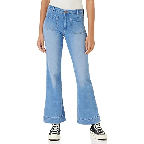 Offerta a tempo: WRANGLER - Jeans Donna - Vestibilità Svasata - Hazel - 43% da 89.95 € a 50.92 €