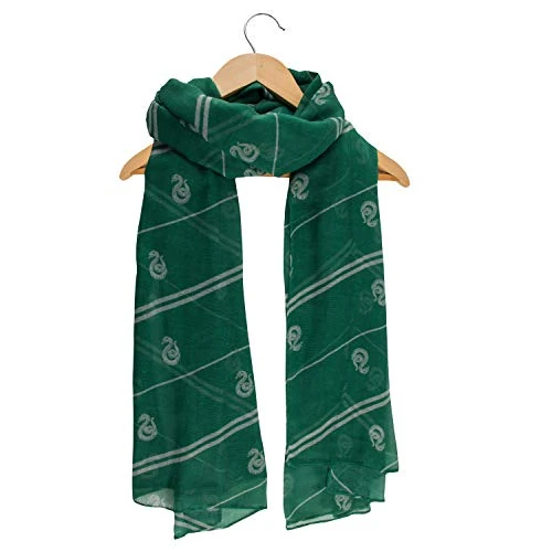 Cinereplicas Harry Potter - Sciarpa Leggera Foulard Serpeverde - Licenza Ufficiale