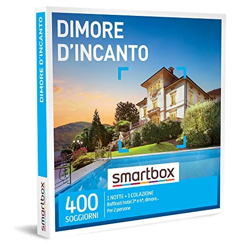 Smartbox - Caja de regalo de casa de encanto - Idea de regalo para pareja - 1 noche con desayuno para 2 personas