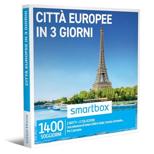 Smartbox geschenkdoos paar - originele geschenkideeën - 3 dagen prachtig in geselecteerde hotels en Europa