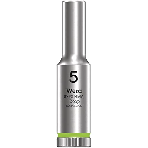 Offerta a tempo: Wera 05004501001 Chiave a Bussola 1/4", Verde Luminoso, 5.0 mm - 0.00% da 11.60 € a 11.60 €