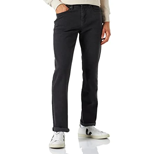 Offerta a tempo: Amazon Essentials Jeans Elasticizzati, Vestibilità Atletica - colori fuori produzione Uomo, Nero Slavato, 38W / 28L - 58% da 32.30 € a 13.68 €