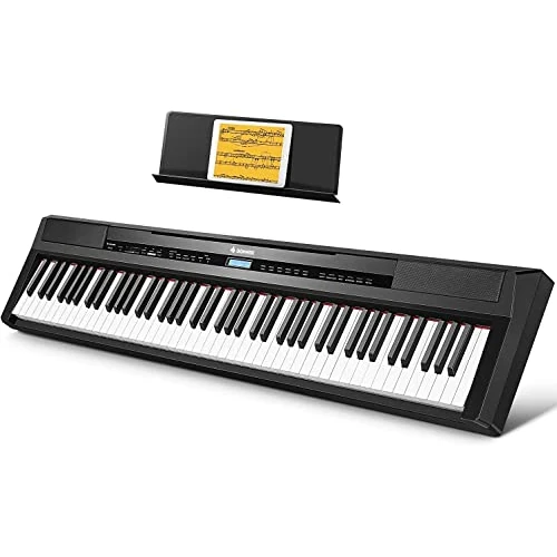 Oferta limitada: Donner - DEP-20 - Piano Digital, Piano Eléctrico, Principiantes con 88 Teclas de Tamaño Y Peso Completo Y Pedal de Armónicos, con Fuente de Alimentación de 389.99 € a 389.99 € (ahorro 0.0%)