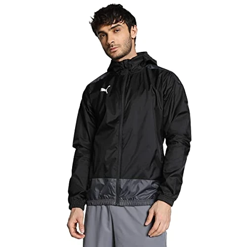 PUMA Homme Teamgoal 23 Training Rain Jacket Veste Imperm able, Puma Black-Asphalt, XXL EU