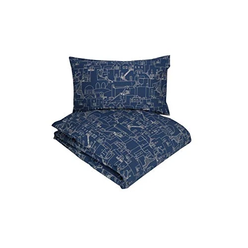 Limited offer: Gabel IOS Double Duvet Cover Set, Blue from 61.01 EUR to 61.01 EUR (save 0%)