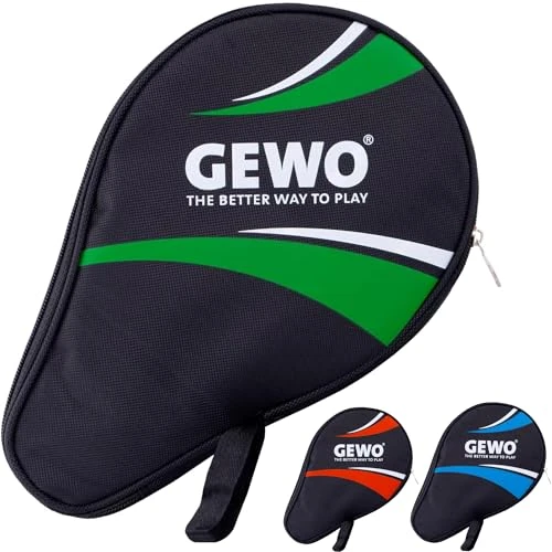 Limited-time offer: GEWO Unisex – Adult Master Table Tennis Case with Ball Compartment Black/Green, 30 x 20 x 2 cm from 12.71 £ to 12.71 £ (save 0.00%)