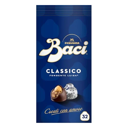 Baci® Perugina® Praline mit dunkler Schokolade & Haselnussfüllung 1 x 400 g je 32 St. Bag