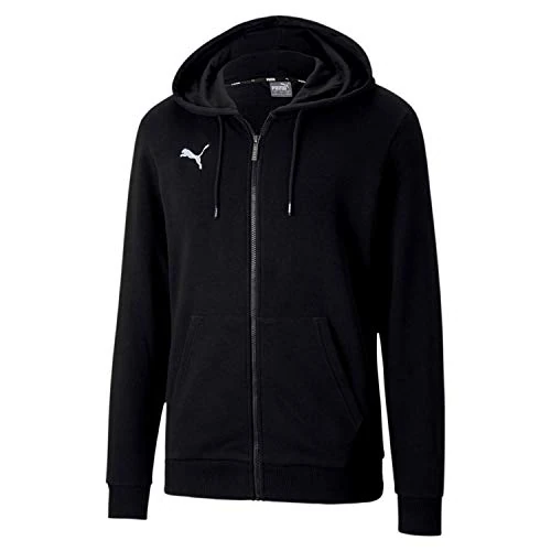 Offerta a tempo: Puma Teamgoal 23 Casuals Felpa con Cappuccio, Nero (Black) — 11% da 54,95 € a 48,94 €