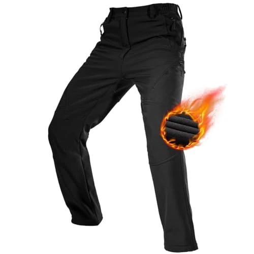 Begrenztes Angebot: FREE SOLDIER Herren Winter wasserdichte Skihose Jagd Outdoor Hose Winddichte Thermohose Winterhose Softshellhose zum Klettern und Wandern von 40.99 EUR auf 34.84 EUR (Rabatt 15%)