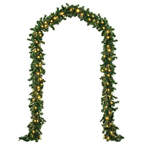 Zeitlich begrenztes Angebot: CASARIA Weihnachtsgirlande mit Beleuchtung 10m 200 LEDs von 57.95 € auf 49.25 € (15% Rabatt)