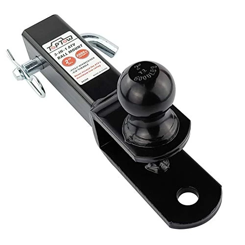 Offerta a tempo: TOPTOW Supporti per gancio di traino per ATV/UTV, sfera da 5 cm, perno a forcella, adatti per ricevitore da 5 cm - 49% da 72.81 € a 37.45 €