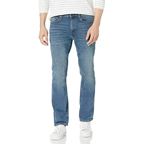 Limited offer: Amazon Essentials Mens Jeans, Slim Fit Stretch, Bootcut - Discontinued Colors from 22.70 EUR to 22.70 EUR (save 0%)