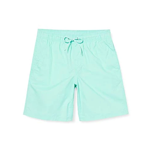 Offerta a tempo: Amazon Essentials Pantaloncini da Passeggio da Uomo con Coulisse e Cucitura Interna 20,3 cm (Disponibile in Taglie Forti), Verde Acqua, M - 0.00% da 15.39 € a 15.39 €