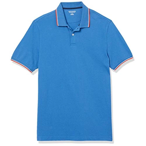 Limited offer: Amazon Essentials Men's Polo Shirts Short Sleeve, Slim-Fit Cotton Pique from 16.99 EUR to 9.49 EUR (save 44%)