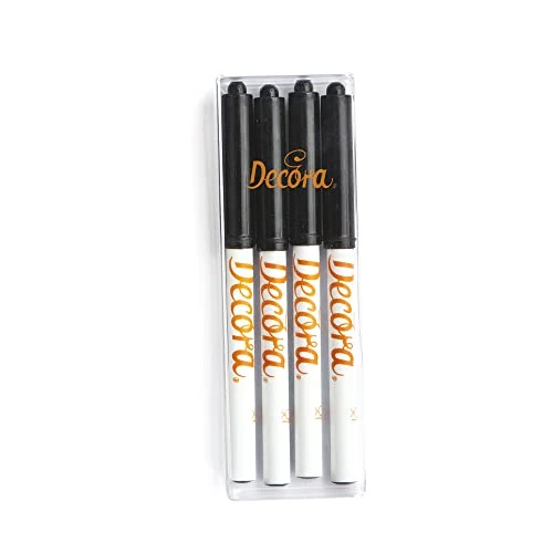 Offre limitée : Decora 1255012 Paquet de 8 marqueurs noirs de 15.65 € à 15.65 € (0.00% de remise)