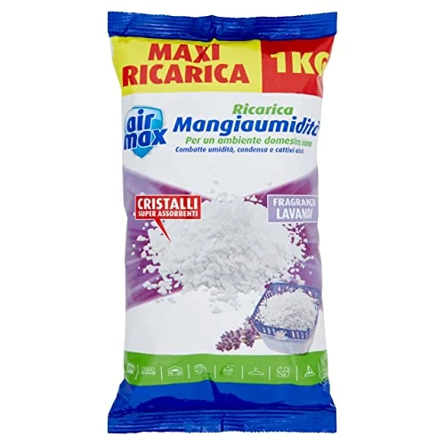 Offerta a tempo: Air Max Ricarica Sali 1Kg, Lavanda - 0.00% da 3.10 € a 3.10 €