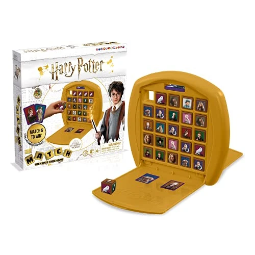 Oferta limitada: Top Trumps Match Harry Potter - Juego De Mesa, Juegos Infantiles, Conecta 5 Dados Iguales En Tu Propio Tablero, Juego De Memoria 4 Años, para 2 Jugadores de 15.45 EUR a 15.45 EUR (ahorro 0%)