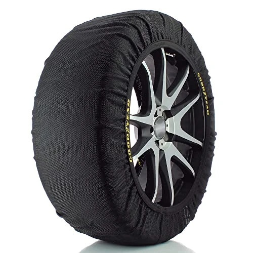 Goodyear 10642 - Cadenas de Nieve Textiles para Coche (Talla M, con Certificado Ö-Norm V5121)