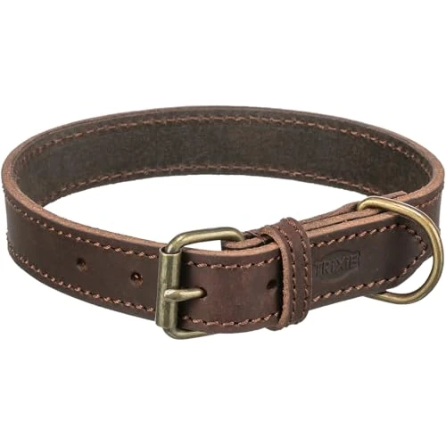 Oferta limitada: TRIXIE Collar de cuero engrasado para Perros de 12.19 € a 10.72 € (ahorro 12%)