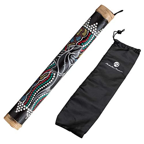 Australian Treasures - Rainstick 40cm painted