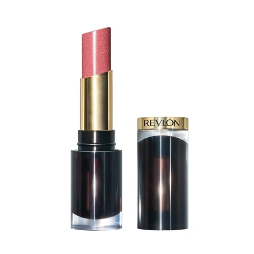Offerta a tempo: Revlon Super Lustrous Glass Shine Lipstick Beaming Strawberry, Rossetto Labbra Dal Colore Brillante, Formula Cremosa e Idratante con Acido Ialuronico, Aloe e Quarzo Rosa - 32% da 15.50 € a 10.49 €