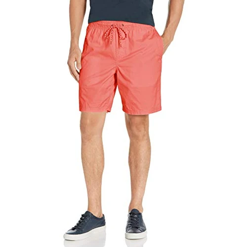 Limited-time offer: Amazon Essentials Men's 8" Inseam Relaxed-Fit Cotton Drawstring Pull-On Walk Shorts, Summer-Weight, Coral Pink, Medium from $18.30 to $17.20 (save 6%)