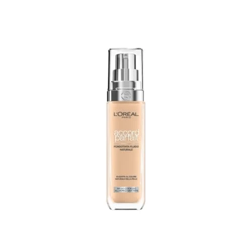 Limited-time offer: L'Oreal Paris Make Up Accord Parfait Foundation - 30 ml |Creamy Beige from 15.85 £ to 15.85 £ (save 0.00%)