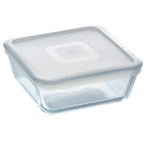 Limited offer: "Pyrex Cook&Freeze Recipient Care Glass Size with lid 20.5 x 20.5 x 7.5 cm - Without lid 20 x 20 x 7 cm from 20.64 EUR to 11.99 EUR (save 42%)