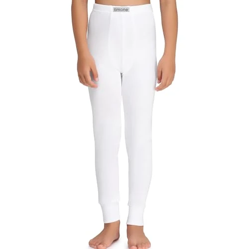 Offre limitee: Timone Caleçon Long Thermique sous-vêtements Garçon TI30-128 (Blanc, 158) de 14.99 EUR a 11.24 EUR (economie 25%)