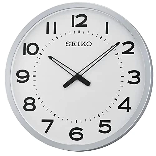 Oferta limitada: SEIKO Reloj de Pared Ultra Moderno con Marco Plateado de 20 Pulgadas de 100.99 EUR a 100.99 EUR (ahorro 0%)