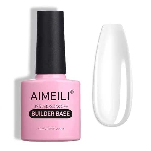 Oferta limitada: AIMEILI Gel Uñas Constructor Base Coat y Builder Gel 7 en 1 Nail Extensión Esmaltes Semipermanentes de Uñas UV LED Building Base 10ML de 7.99 € a 6.99 € (ahorro 13%)