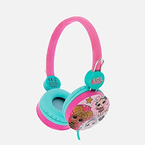 OTL Technologies Casque stéréo LOL! Surprise pour Enfants avec limitation du Volume (Max 85 DB) et Bandeau réglable