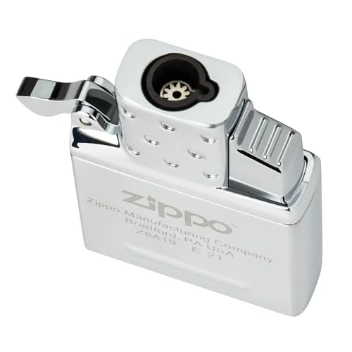 Zippo 65826 Butane Lighter Insert - Single Torch, Chrome
