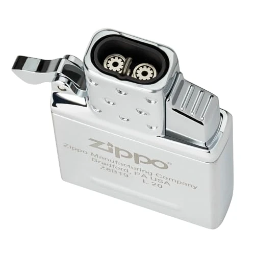Offerta a tempo: Accendino Zippo® Inserto Torcia Doppia a Gas® 65827, Accendino Antivento Ricaricabile, si Adatta Perfettamente a Qualsiasi Accendino Zippo, Realizzato Interamente in Metallo, Ottima Idea Regalo - 34% da 29.00 € a 19.18 €
