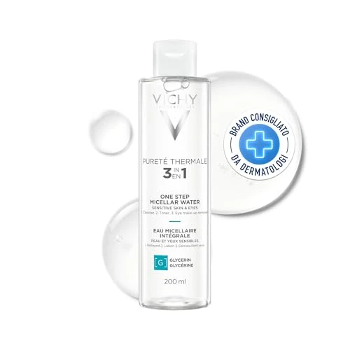 Limited-time offer: Vichy Pureté Thermale One Step Micellar Water for Sensitive Skin and Eyes 200ml from 14.89 £ to 14.89 £ (save 0.00%)