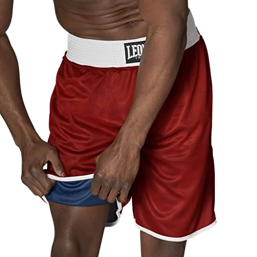 Zeitlich begrenztes Angebot: LEONE 1947, Boxshorts, Rot/Blau, L, AB215 von 32.90 € auf 22.10 € (33% Rabatt)