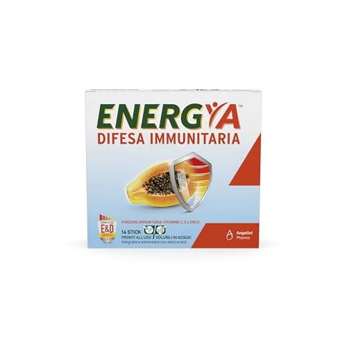 Offerta a tempo: Energya Difesa Immunitaria, Integratore Alimentare con Vitamine — 28% da 9,50 € a 6,81 €