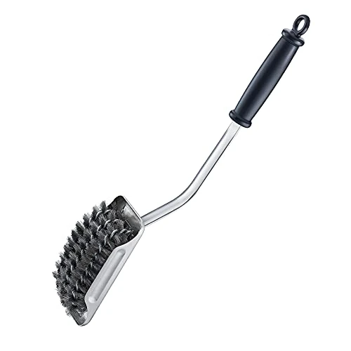 Offre limitée : RÖSLE Brosse de nettoyage pour barbecue SlideX, de haute qualité, avec long manche et manche en plastique, poils interchangeables, acier inoxydable de 26.95 € à 24.49 € (9% de remise)